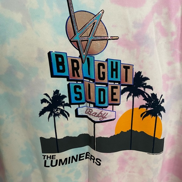 The Lumineers Concert Tie-Die Sweatshirt - Picture 5 of 8